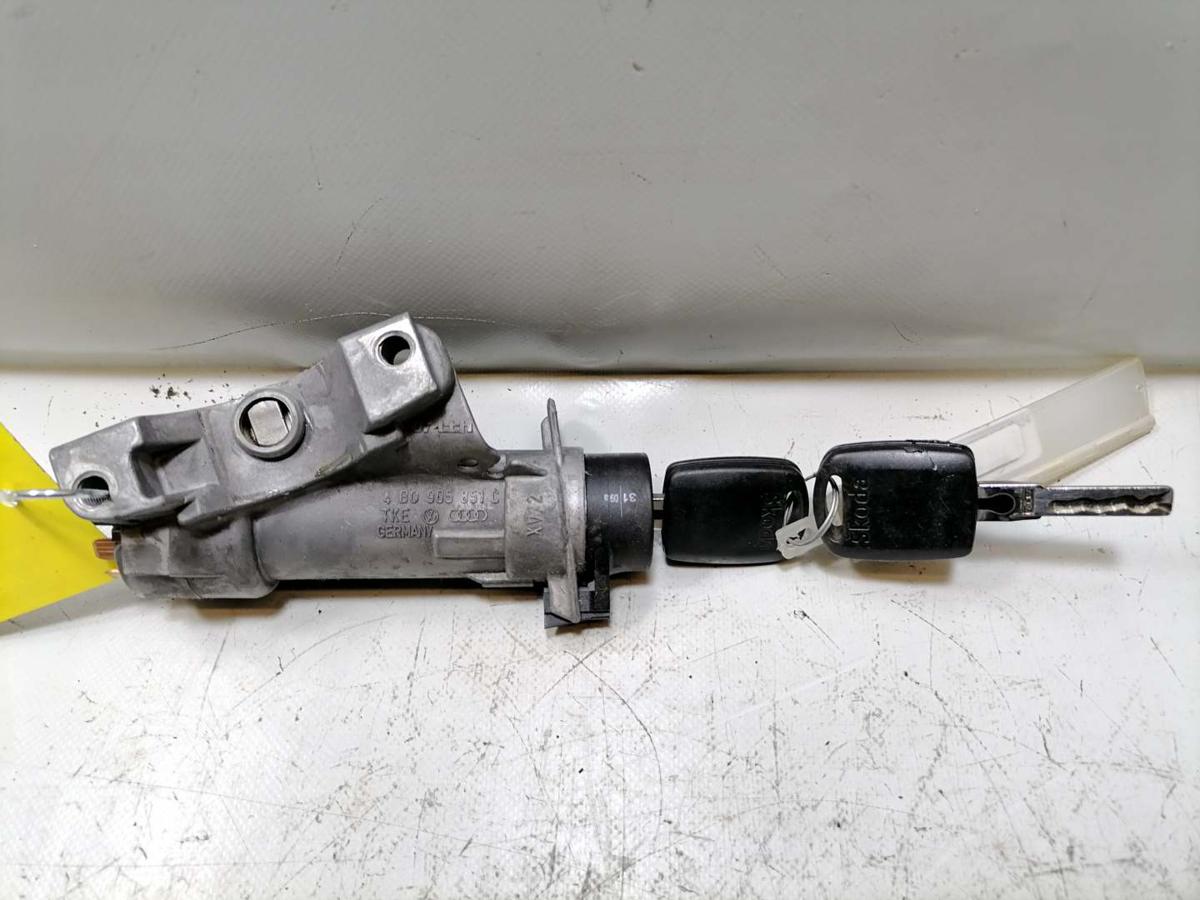 Skoda Fabia 2 original Z&uuml;ndschloss mit Schl&uuml;ssel Bj.2009